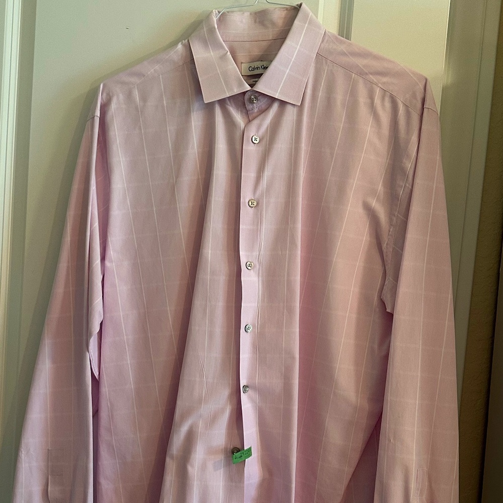 CALVIN KLEIN LS Dress Shirt 17.5m 36/37